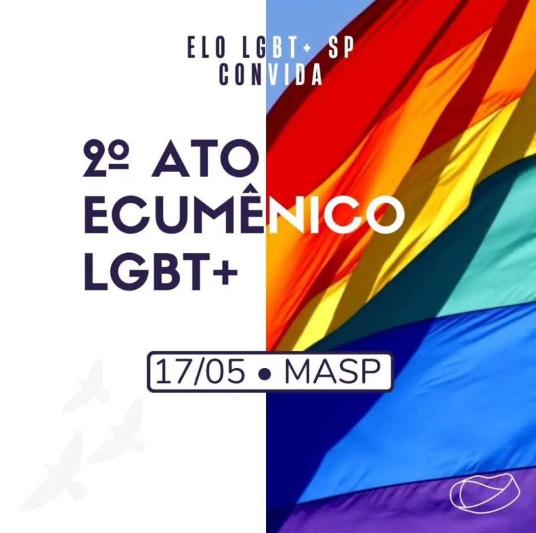 2Âº Ato ecumênico LGBT+ homenageia ví­timas da LGBT+fobia em São Paulo