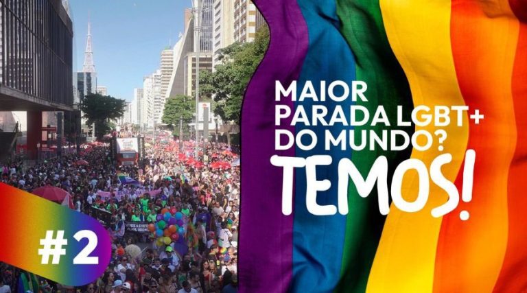Maior Parada do Orgulho do mundo coloca o Brasil em  destaque na rota do turismo LGBT+