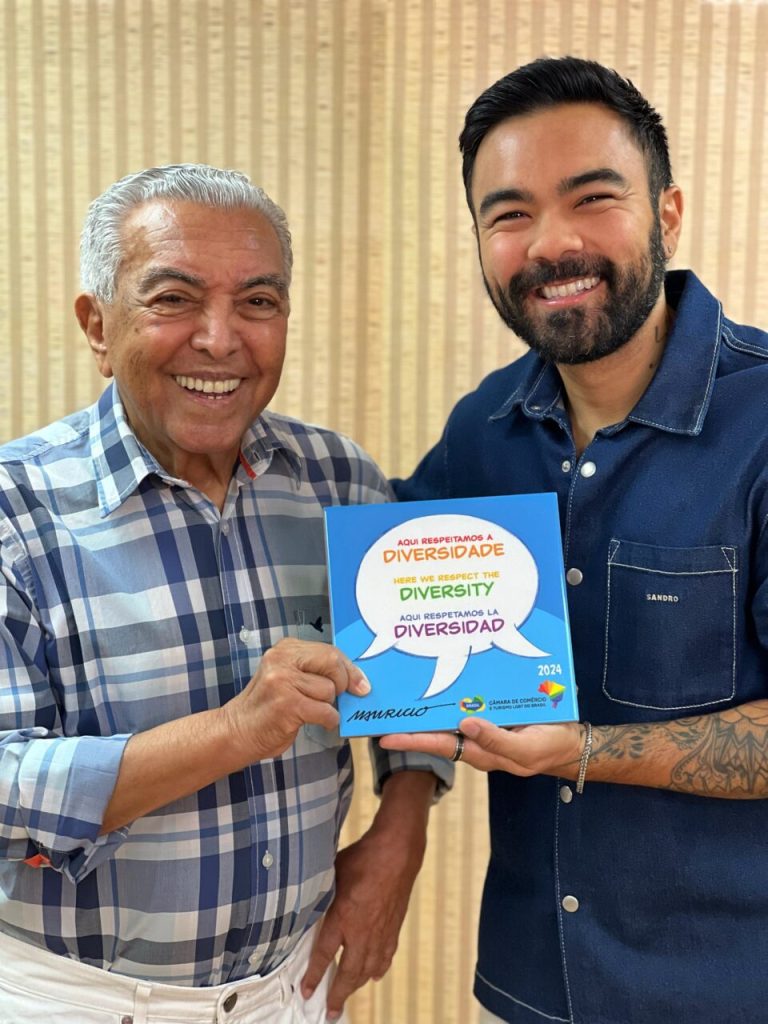 Mauricio de Sousa ilustra Azulejo 2024 da Câmara LGBT
