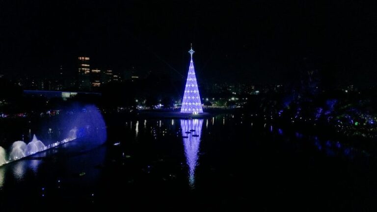 Parque Ibirapuera anuncia o maior Natal de São Paulo e apresenta árvore imersiva de 57 metros de altura